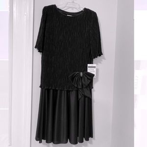 After Dark Vintage Black Evening Dress